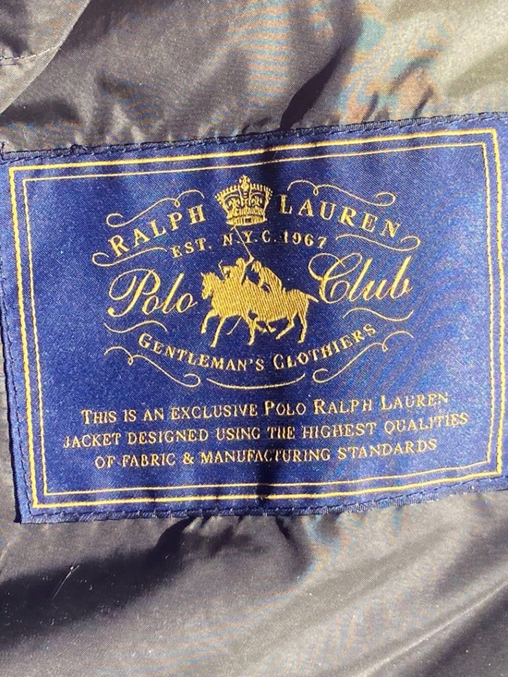 Polo Ralph Lauren Quilted Barn Puffer Jacket , Corduroy Accents, Extra Large, XL - Picture 5 of 12